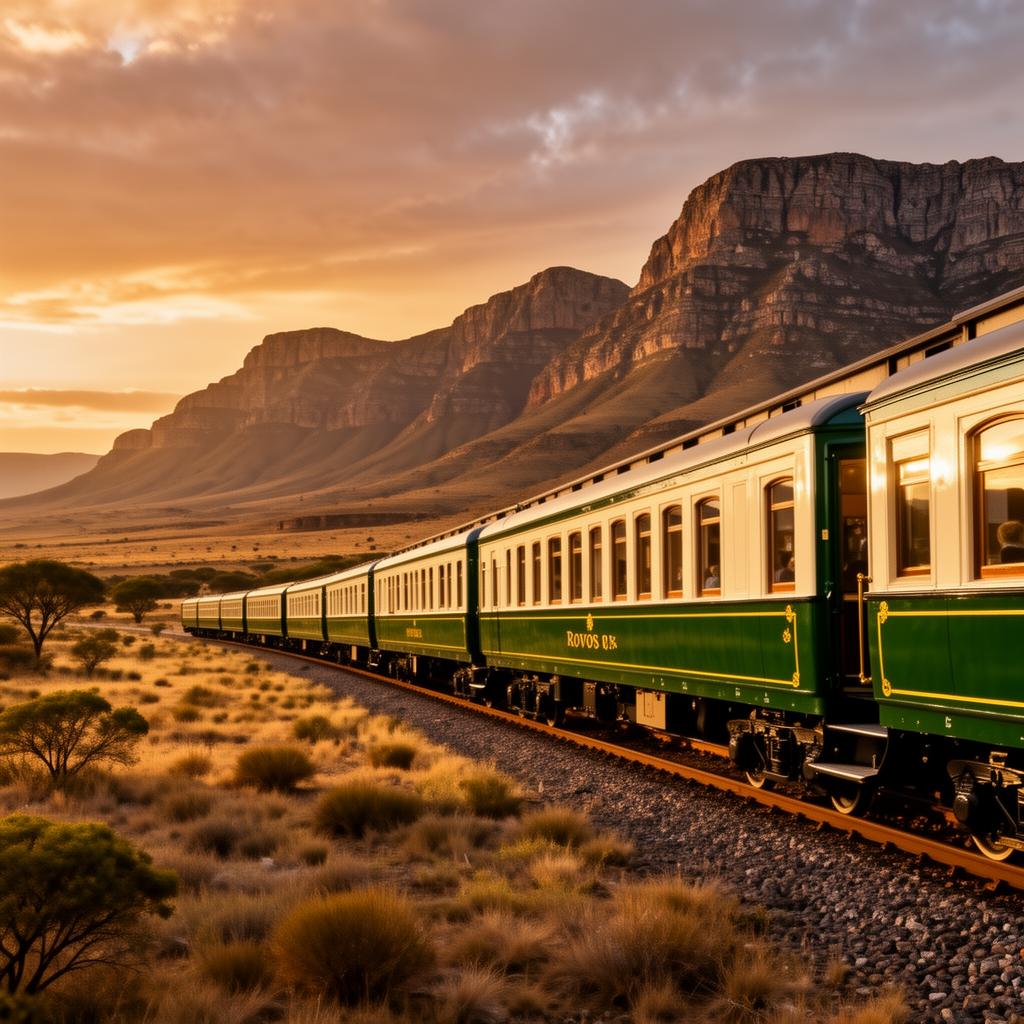 Luxury Rovos Rail — Pretoria to Cape Town